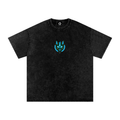 Oversized T-Shirt Snow Washed | Kitsune
