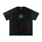 Oversized T-Shirt Snow Washed | Kitsune