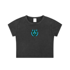Crop Top Snow Washed | Kitsune