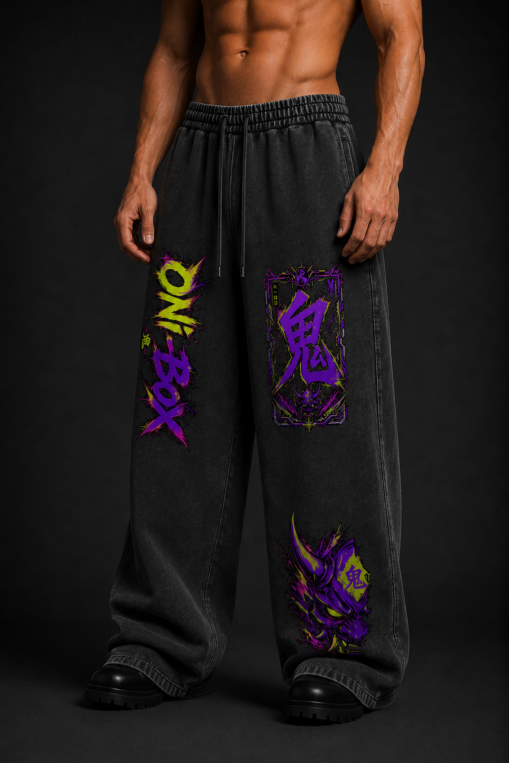 Ogre Heavyweight Sweatpants | Knockout Neon