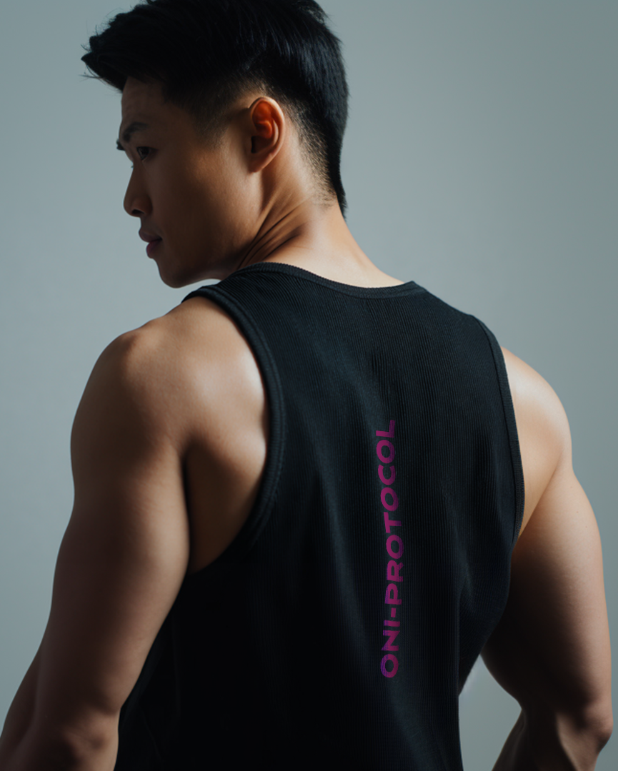 Ronin_performance_tank_top_rear_view