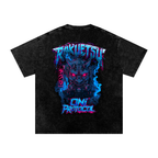 Oversized T-Shirt Snow Washed | Rakuetsu